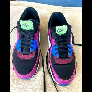 Multicolor, funky Nike Air Max. Size 9
